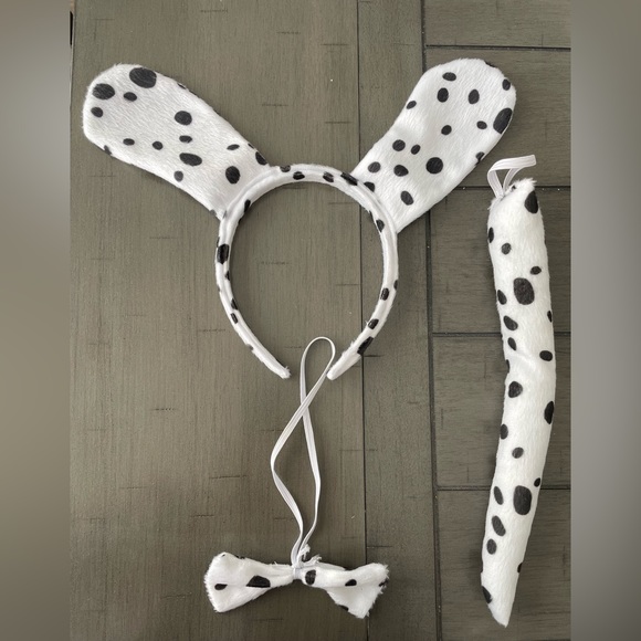 101 Dalmatians Dog Costume - Set of 3 - Picture 1 of 1